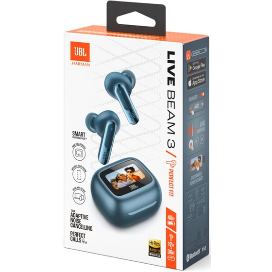 Ακουστικά Bluetooth JBL Live Beam 3 ANC - Μπλε image 12