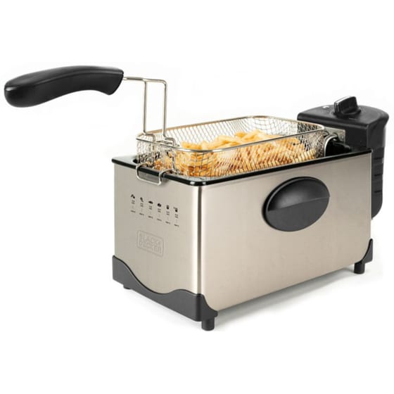 BLACK & DECKER BXDF2100E με Καπάκι 2100 W 3 L Φριτέζα Λαδιού image 1