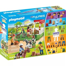 PLAYMOBIL® My Figures: Φάρμα των Πόνυ (70978)