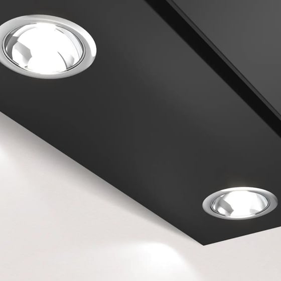 PITSOS PTI6E66G 60 cm Μαύρο Απορροφητήρας Καμινάδα Τζάκι image 3