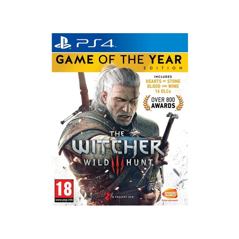 CD PROJEKT RED PS4 Game - The Witcher 3: Wild Hunt Game of the Year Edition