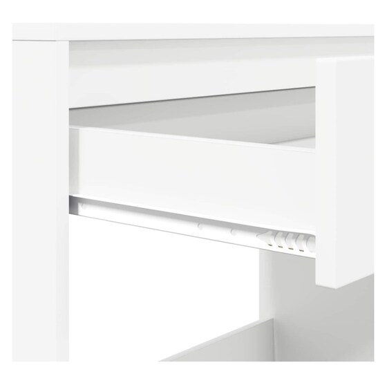 Γραφείο VidaXL από Επεξεργασμένο Ξύλο 100x50x78 cm - Λευκό image 7
