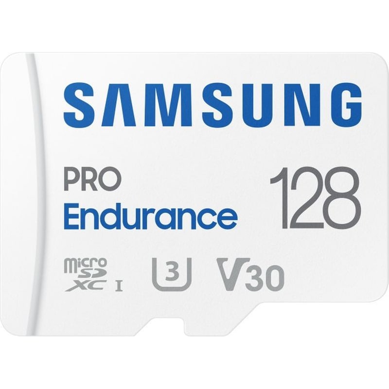 Samsung Pro Endurance MicroSDXC 128 GB Class 10 U1 V30 με αντάπτορα