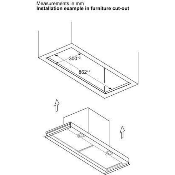 BOSCH DBB97DP60 90 cm Μαύρο Μηχανισμός Απορρόφησης image 7