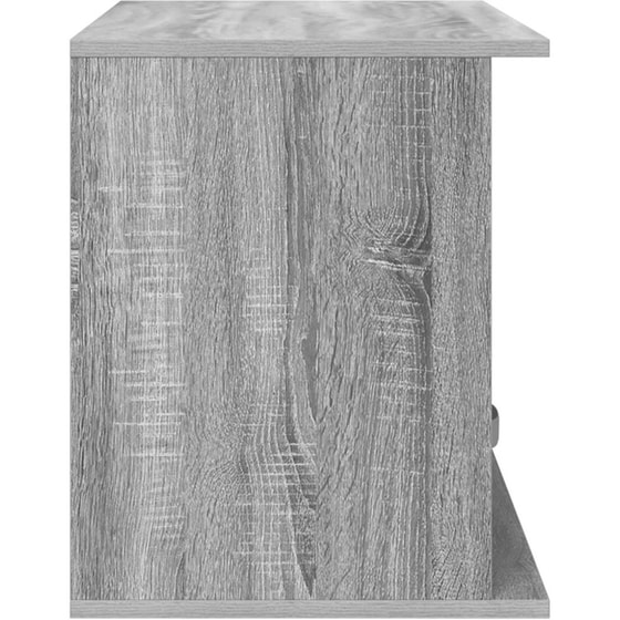 Έπιπλο Τηλεόρασης VidaXL με Συρτάρι 79 x 40 x 48 cm - Γκρι Sonoma image 6