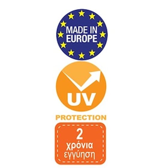 Olimpia Woodwell Πολυθρόνα Πλαστική  C61807 54x52x86cm - Άσπρη image 3