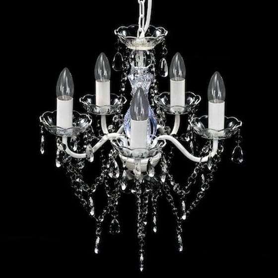 Vidaxl Πολυέλαιος Διάφανος 5 Λαμπτήρες image 3