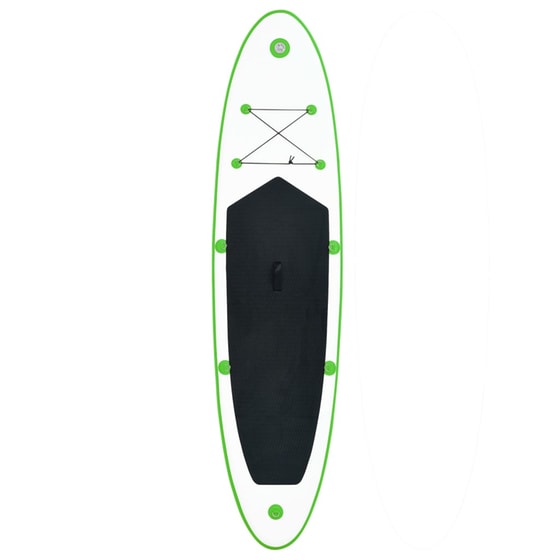 Φουσκωτή Σανίδα SUP VidaXL 360 x 81 cm - Πράσινη image 2