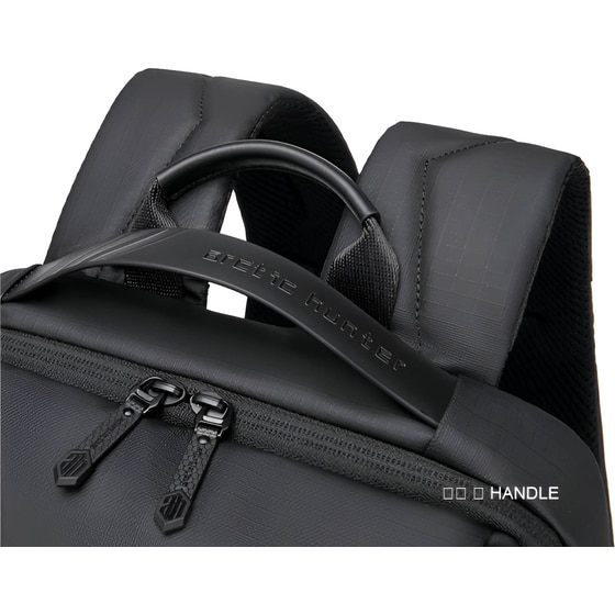 Τσάντα Laptop Arctic Hunter B00532 15.6" Αδιάβροχη - Μαύρο image 2