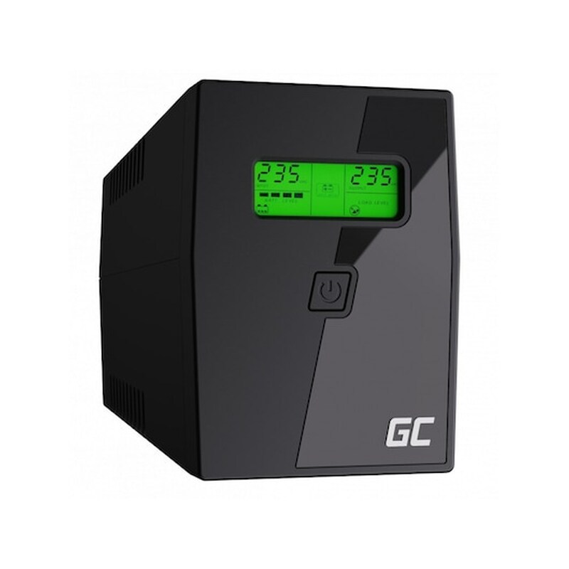 GREEN CELL Ups Green Cell Ups02 Micropower 800va 12v/9ah 480w 2x Schuko 298 X 101 X 142 Mm