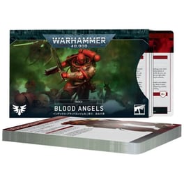 Index Cards: Blood Angels Warhammer 40k GAMES WORKSHOP