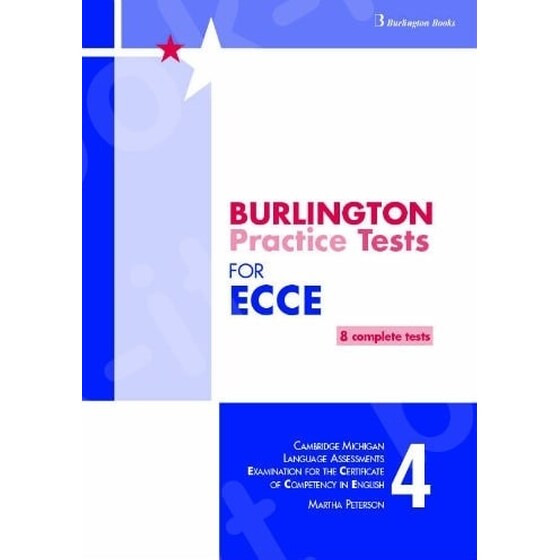 Burlington Practice Tests for Michigan ECCE - Book 4 - Student's Book - New 2015 image 0