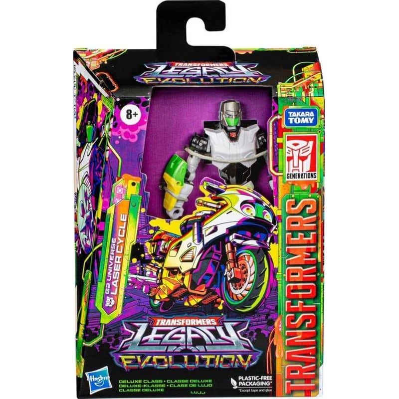 HASBRO Φιγούρα Δράσης Hasbro Transformers: Legacy Evolution - G2 Universe Laser Cycle