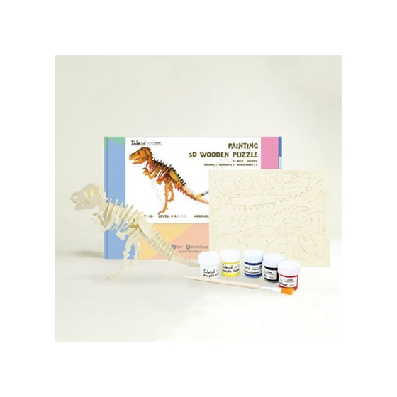 Σετ Κατασκευής Τ-Rex με Χρώματα image 1