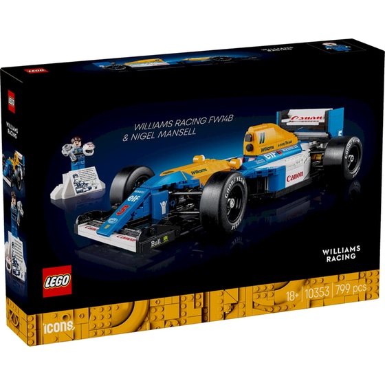 LEGO® Icons Williams Racing FW14B & Nigel Mansell (10353) image 0
