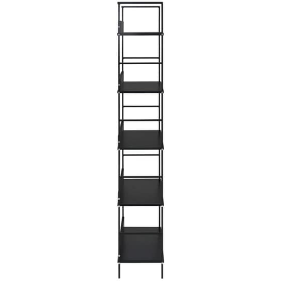 Ραφιέρα VidaXL από Ξύλο 60x27.6x158.5 cm - Μαύρο image 1