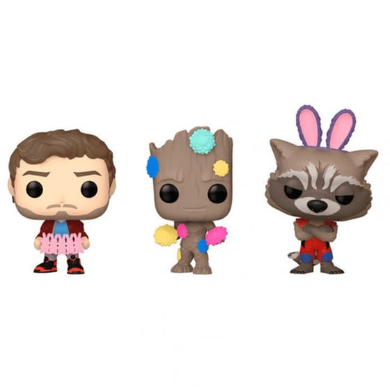 Pocket Pop! Marvel - Star Lord/Groot/Rocket 3-pack image 1