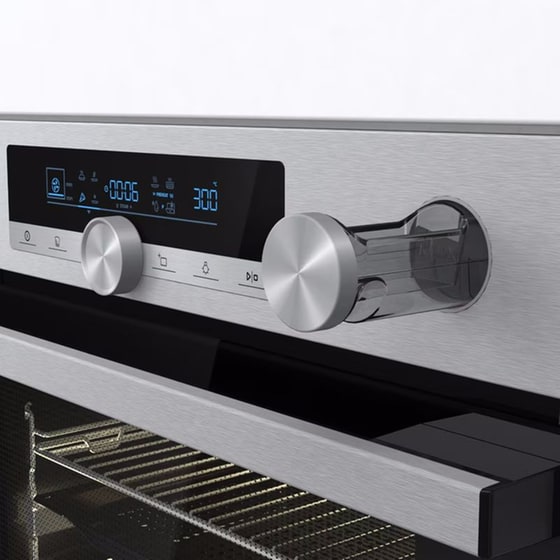 HISENSE HI6431BFZ & BSA66334AX 77 Lt Inox Εντοιχιζόμενος Σετ Φούρνος και Εστία image 7