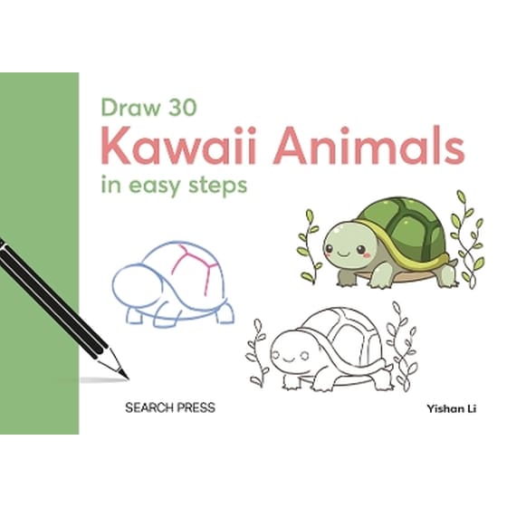 Draw 30: Kawaii Animals image 0