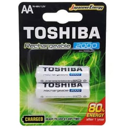 Μπαταρία Επαναφορτιζόμενη Toshiba AA 2000mAh BP2