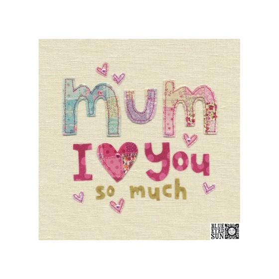 Ευχετήρια Κάρτα GNF Mum I Love You So Much Posy image 0