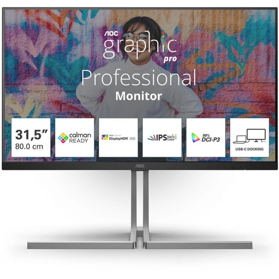 Aoc U3 Series U32U3CV 32'' IPS Flat 60 Hz 4 ms image 0