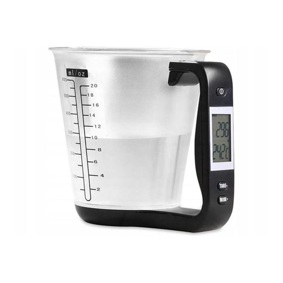 ARIA TRADE 1g/1kg Διάφανη Ψηφιακή Ζυγαριά Κουζίνας image 0