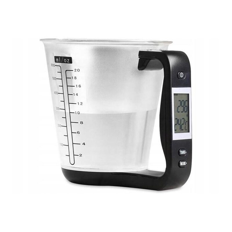 ARIA TRADE 1g/1kg Διάφανη Ψηφιακή Ζυγαριά Κουζίνας