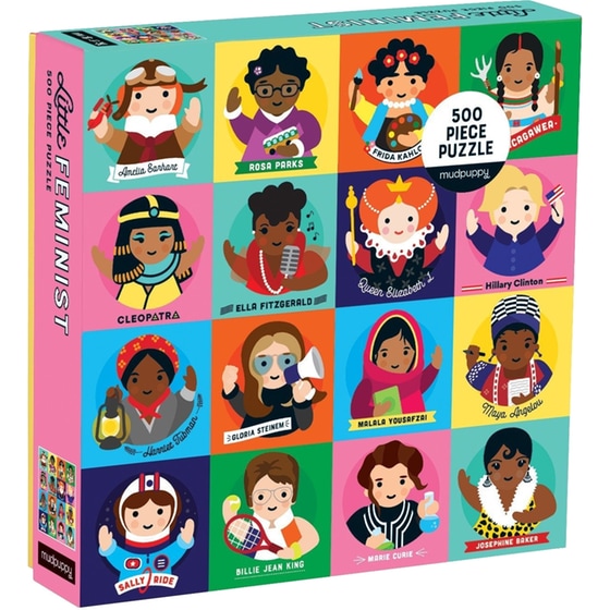 Little Feminist 500 Piece Family Puzzle image 0