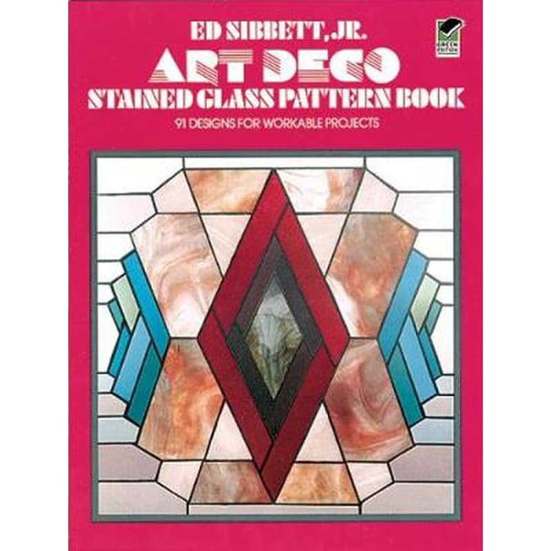 Art Deco Stained Glass Pattern Book