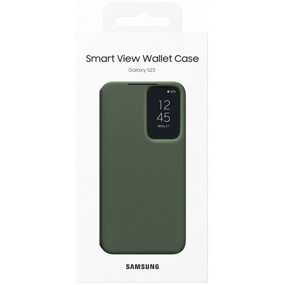 Θήκη Samsung Galaxy S23 - Samsung Smart Clear View - Green image 5