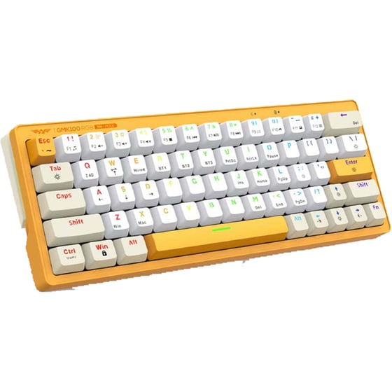 Armaggeddon GMK-100 Mech Gaming Μηχανικό Aσύρματο Πληκτρολόγιο TRI-MODE RGB - Summer (US) image 0
