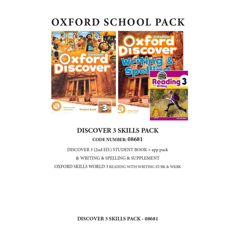 Oxford Discover 3 (2nd Edition) Skills Pack -08681