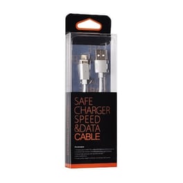 Καλώδιο δεδομένων Oem Magnetic Usb to Lightning 1m - Silver