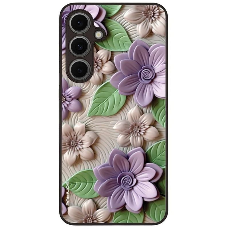Θήκη Samsung Galaxy S24 FE - Sonique 3D Flower Series - Violet