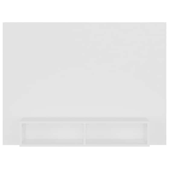 Έπιπλο Τηλεόρασης VidaXL από Μοριοσανίδα 120x23.5x90cm - Λευκό image 3