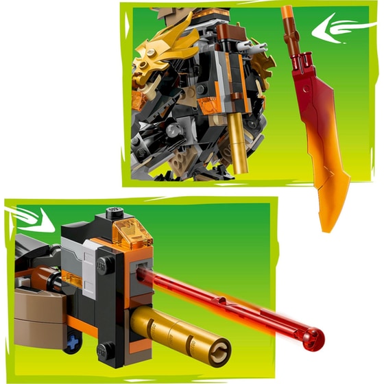 LEGO® NINJAGO® Εξωστολή Αποστολών του Κόουλ & Ζέιν-Δράκος (71854) image 3