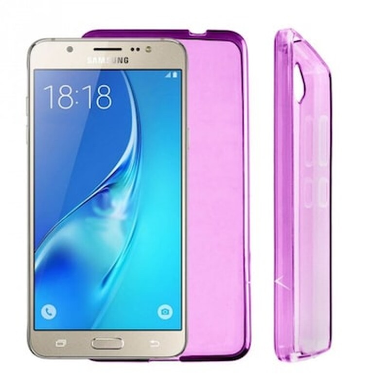 Θήκη Samsung Galaxy J7 2016 - Volte-Tel Slimcolor TPU - Διάφανο Ροζ VOLTE-TEL