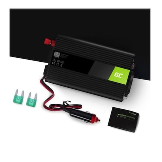 Μετατροπέας - Inverter Ισχύος Αυτοκινήτου 12 V Σε 230 V 150  300 W Green Cell Inv06 image 5