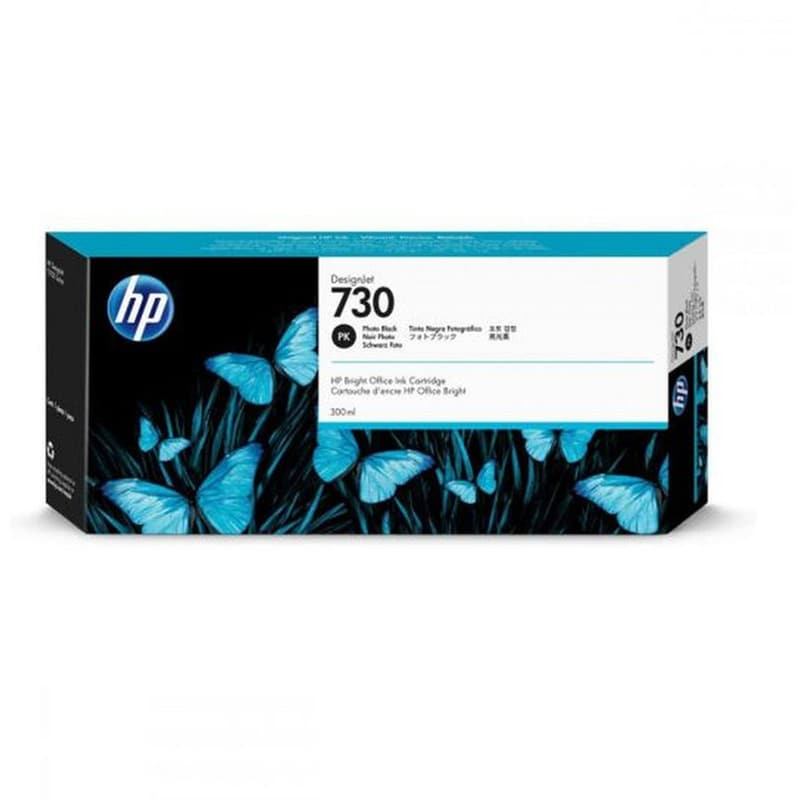 HP 730 XL Μαύρο Μελάνι Εκτυπωτή HP