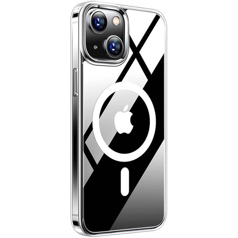 TORRAS Θήκη Apple iPhone 15 - TORRAS Diamond Clear-Mag Case με MagSafe - Διάφανο