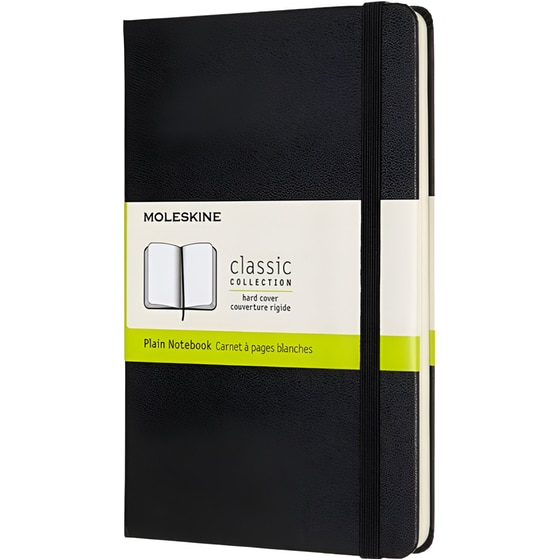 Σημειωματάριο Moleskine Plain Large Μαύρο (1 Τεμάχιο) image 0