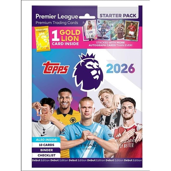 Topps Κάρτες Premier League Cards 25/26 Starter Pack image 0