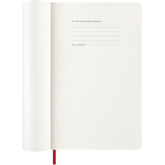 Ημερολόγιο Εβδομαδιαίο 2027 Moleskine 12M L Soft Cover Κόκκινο image 2