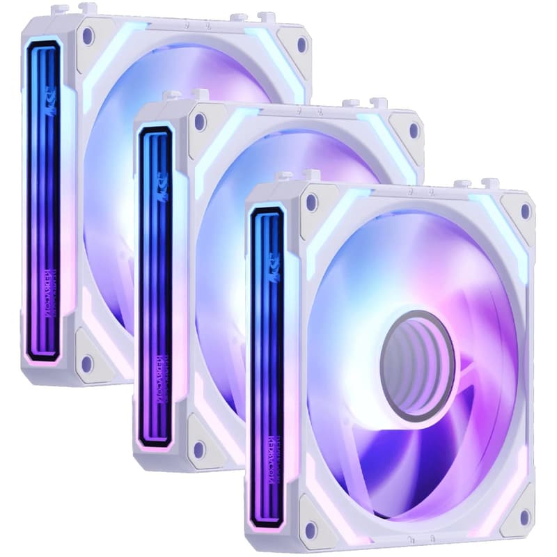 Σετ Ανεμιστήρων Redragon GC-F012W RGB 120mm