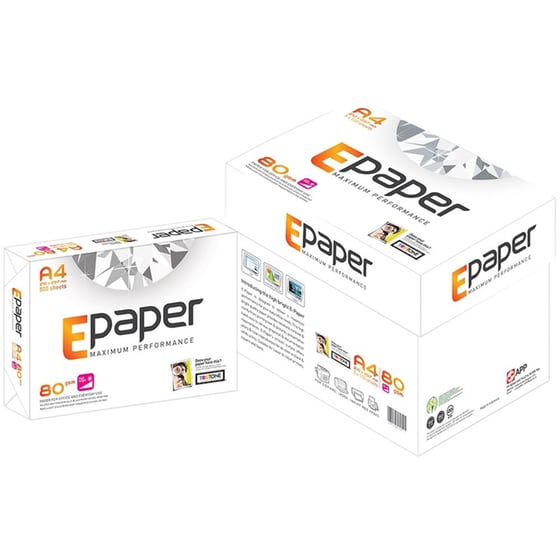 Χαρτί Φωτοτυπικού E-Paper Diamond A4 500 φύλλα Λευκό image 1