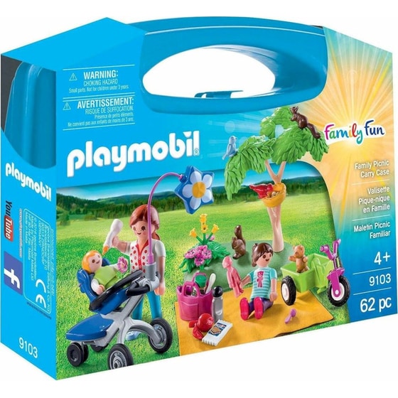 PLAYMOBIL® Family Fun Maxi Βαλιτσάκι Πικ-Νικ στην Εξοχή (9103) image 0