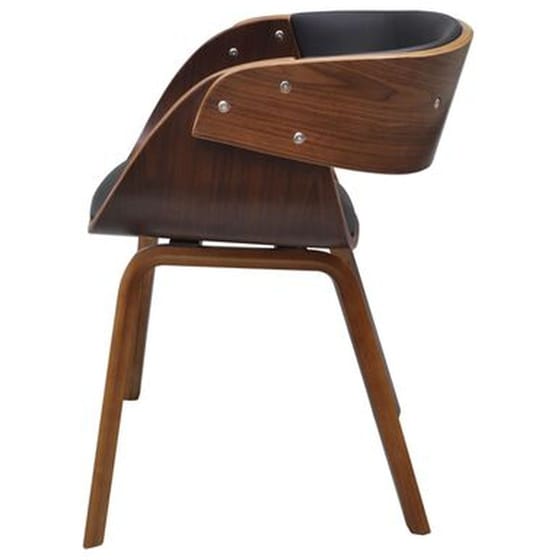 Καρέκλες Τραπεζαρίας Vidaxl από Συνθετικό Δέρμα 6 Τμχ - Καφέ image 6