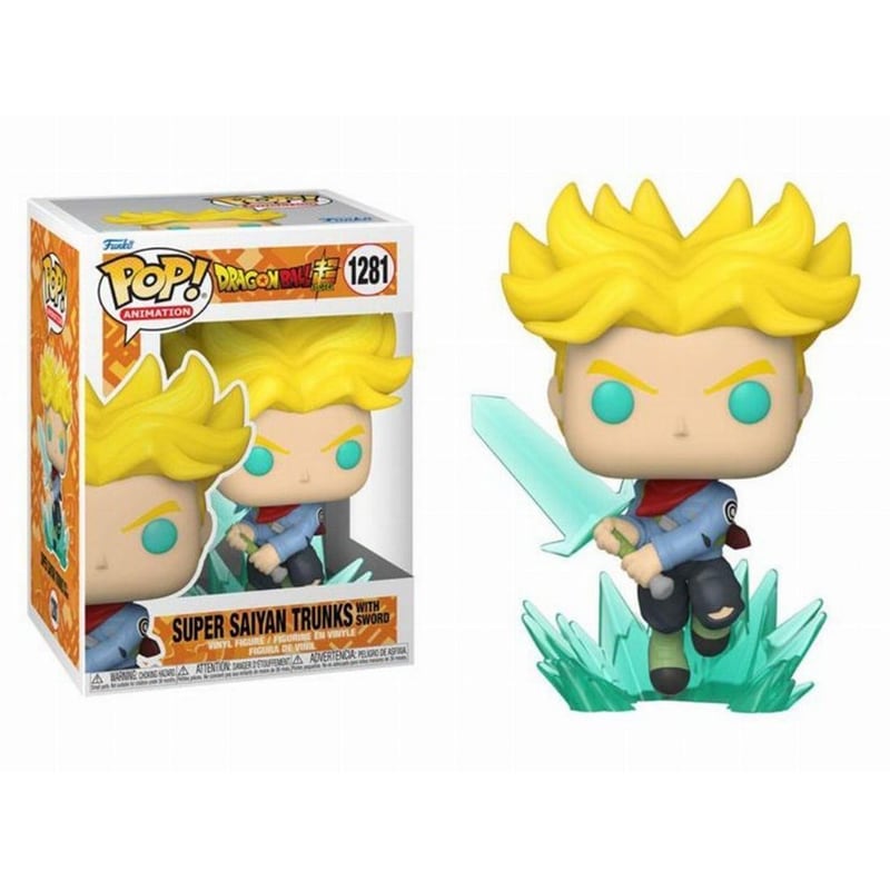 Funko Pop! Animation - Dragon Ball Super - Super Saiyan Trunks with Sword #1281