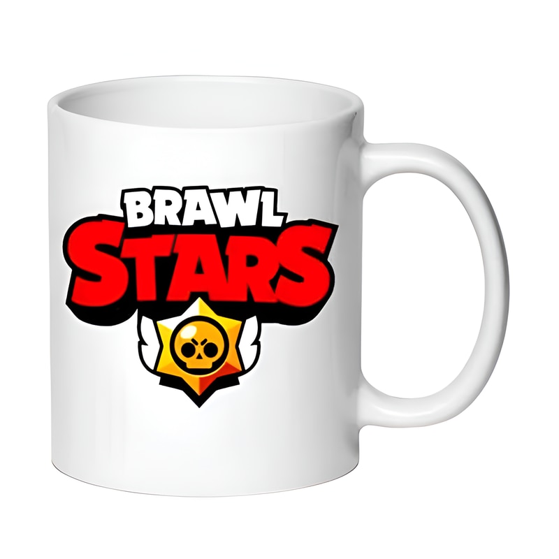 OEM Κούπα Brawl Stars No1 Κεραμική 330 ml - Λευκό